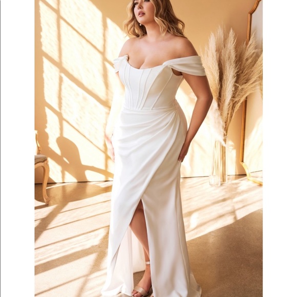 Satin Corset Bridal Gown - Picture 9 of 9